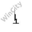 Samsung Monitor 24" - S24F320GAU (IPS, 1920x1080, 16:9, FHD, 120HZ, 250cd/m2, 5ms)