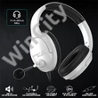 Spirit of Gamer Fejhallgató - PRO-H4 White (MultiPlatform, mikrofon, 3.5mm jack, hangerőszabályzó, fehér)