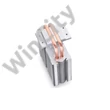DeepCool CPU Cooler - ICE EDGE MINI FS V2.0 (25dB; max. 47,57 m3/h; 3pin csatlakozó; 2 db heatpipe, 8cm)