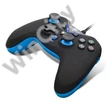 Spirit of Gamer Gamepad - XGP WIRED Blue (USB, 1,8m kábel, Vibration, PC és PS3 kompatibilis, fekete-kék)