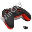 Spirit of Gamer Gamepad Vezeték Nélküli - XGP WIRELESS Red (USB, Vibration, PC és PS3 kompatibilis, fekete-piros)