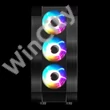 Spirit of Gamer Számítógépház - Rogue VI RGB (fekete, ablakos, 4x12cm ventilátor, alsó táp, ATX, 1xUSB3.0, 2xUSB2.0)