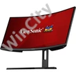 ViewSonic Monitor 34" - VX3418-2KPC (VA, 21:9, 3440x1440, 1ms, 300cd/m2, 144Hz, HDMI, DP, VESA, SPK, fekete, ívelt)