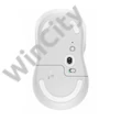 Logitech Egér - M650 L Nagy (Vezeték nélküli, Bluetooth, Optikai, 2000 DPI, fehér)