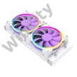 ID-Cooling CPU Water Cooler - PINKFLOW 240 DIAMOND PURPLE (16,3-33,5dB; max. 93,78 m3/h; 2x12cm)