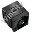 DeepCool CPU Cooler - AK620 ZERO DARK (28 dB; max, 117,21 m3/h; 4pin csatlakozó, 6 db heatpipe, 2x12cm, PWM)