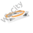 Be Quiet! Cooler 12cm - LIGHT WINGS WHITE 120mm PWM Triple Pack (RGB, 1700rpm, 20,6dB, fehér)