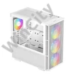 DeepCool Számítógépház - CH560 WH (fehér, 3x14cm + 1x12 A-RGB ventilllátor, E-ATX, 2xUSB3.0)