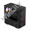 DeepCool Számítógépház - CH560 DIGITAL (fekete, 3x14cm +1x12 A-RGB ventilllátor, E-ATX, 2xUSB3.0)