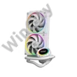 ID-Cooling CPU Water Cooler - Space SL240 WHITE (13.8-30.5dB; max. 132,52 m3/h; 2x12cm, A-RGB LED, fehér)