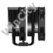 ID-Cooling CPU Cooler - FROZN A720 BLACK (33,5dB; max 167,52 m3/h; 4Pin csatlakozó, 7 db heatpipe, 2x12cm, PWM)