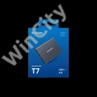 Samsung Külső SSD 4TB - MU-PC4T0T/WW (T7 external, szürke, USB 3.2, 4TB)