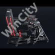 Next Level Racing Szimulátor cockpit - Flight Seat Pro Boeing Military Edition (ülés; tartó konzolok)