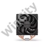 Endorfy CPU Cooler - Fera 5 Dual Fan (2x12 cm, 4 pin, 4x heatpipe, PWM, TDP 220W, fekete)