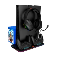 CANYON cooling stand CS-5 RGB PS5 Charge Black