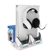 CANYON cooling stand CS-5 RGB PS5 Charge White