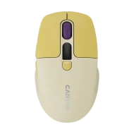 CANYON mouse MW-26 LCD Silent Dual Mode Wireless Yellow
