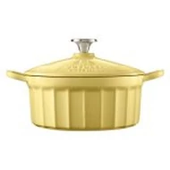 BUYDEEM Enameled Cast Iron Dutch Oven 2,9L, model CP521, color Mellow Yellow