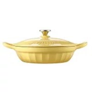 BUYDEEM Enameled Cast Iron Dutch Oven 3,3L, model CP581, color Mellow Yellow