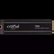 Crucial T500 2TB PCIe Gen4 NVMe M.2 SSD with heatsink, EAN: 649528940001