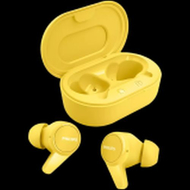 PHILIPS True Wireless Headphones TAT1207YL/00 - Super-small charging case, IPX4, up to 16+2 hrs play time, Bluetooth 5.2, yellow