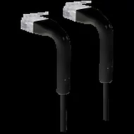 Ubiquiti U-Cable-Patch-2M-RJ45-BK Ultra-thin patch cable with bendable boots designed for installation flexibility