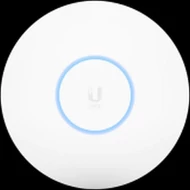UBIQUITI U6 Pro; WiFi 6; 6 spatial streams; 140 m² (1,500 ft²) coverage; 350+ connected devices; Powered using PoE; GbE uplink.