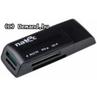 Kártyaolvasó USB Natec MINI ANT 3 Black NCZ-0560