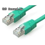 Kab UTP Patch árnyékolt 3m CAT6 FTP Zöld PP6-3M/G