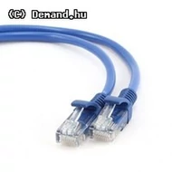 Kab UTP Patch 0,5m Kék Gembrid PP12-0.5M/B