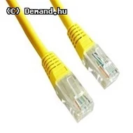 Kab UTP Patch 2m Sárga Gembrid PP12-2M/Y