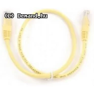 Kab UTP Patch 0,5m Sárga Gembrid PP12-0.5M/Y