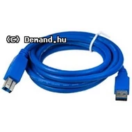 Kab Mon DVI - HDMI 5m Black aranyozott (DVI-D 24+1)Delight 20382