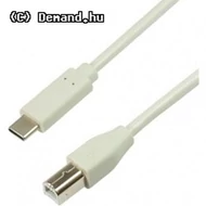 Kab USB-C M- USB-B M 2.0 1m Logilink CU0160