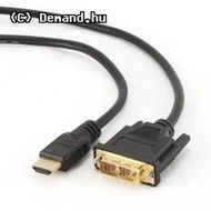 Kab Mon HDMI M - DVI M 0,5m Gembird CC-HDMI-DVI-0.5M