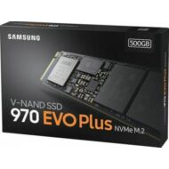 SSD- 500GB Samsung 970 Evo Plus M.2 SSD MZ-V7S500BW
