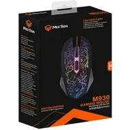 MOU-Meetion MT-M930 fekete RGB Gamer USB egér