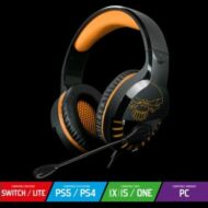 HKM-Spirit of Gamer PRO-H3 MultiPlatform fekete-narancs Headset