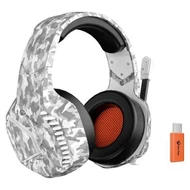 HKM-Meetion Headset BTH014 GAMING Bluetooth Fehér
