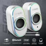 HF-Spirit of Gamer Fanatic 500 fehér RGB USB+BT 2.0 hangfal