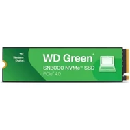 SSD- 500GB WD Green SN3000 NVMe SSD M.2 WDS500G4G0E