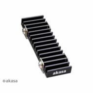 Fan Akasa Gecko Pro - M.2 SSD hűtő - A-M2HS02-BK