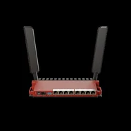 MikroTik L009UiGS-2HaxD-IN wifi router, 802.11ax (WiFi6) 2.4Ghz, asztali változat