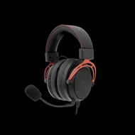 HDP White Shark GH-2341B/R GORILLA gamer fejhallgató mikrofonnal - fekete/piros