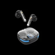 HDP White Shark GEB-TWS37B HYPERBEAT-B bluetooth fülhallgató mikrofonnal - fekete
