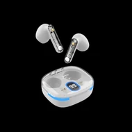 HDP White Shark GEB-TWS37W HYPERBEAT-W bluetooth fülhallgató mikrofonnal - fehér