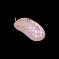 MOU White Shark GM-5013P AZRAEL Vezetékes gamer egér - Rózsaszín
