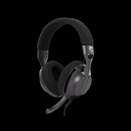HDP White Shark GH-2440B PARROT gamer fejhallgató mikrofonnal - fekete