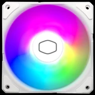 Fan Cooler Master - Case Fan - 12cm - SickleFlow Edge 120 ARGB White Edition - MFX-B2DW-25NP2-R2