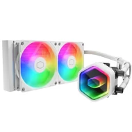 Fan Cooler Master - MasterLiquid 240 Core II White Edition - Vízhűtés/univerzális - MLW-D24M-A18PA-RW